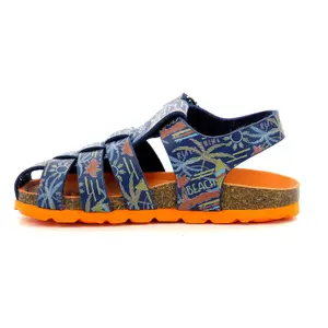 Baby boy sandals Kickers Summertan image-4