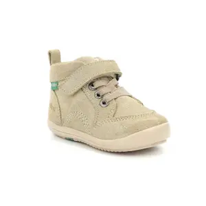Baby girl booties Kickers Kinoe image-0