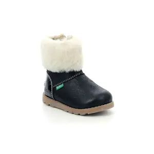 Baby girl boots Kickers Nonofur image-1