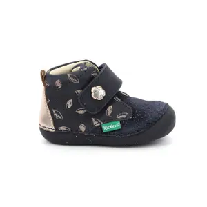 Baby girl booties Kickers Sabio image-1