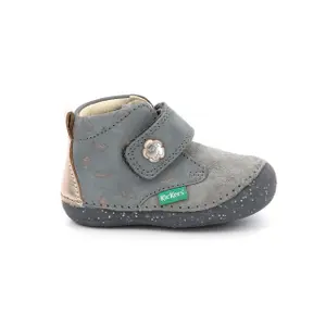 Baby girl booties Kickers Sabio image-1