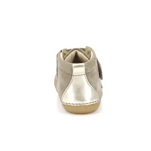 Baby girl booties Kickers Sabio image-3