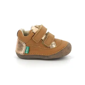 Baby girl booties Kickers Sostankro image-1