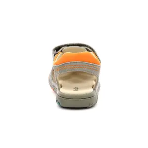 Baby boy sandals Kickers Platinium image-4