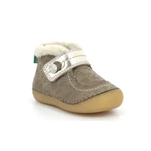 Baby girl booties Kickers So Schuss image-1