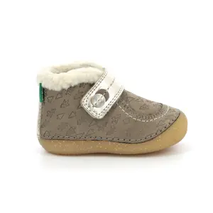 Baby girl booties Kickers So Schuss image-0