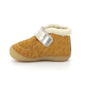 Baby girl booties Kickers So Schuss image-4