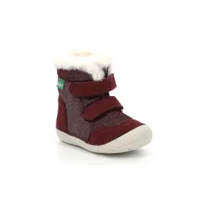 Baby girl booties Kickers Sosnowkro image-1