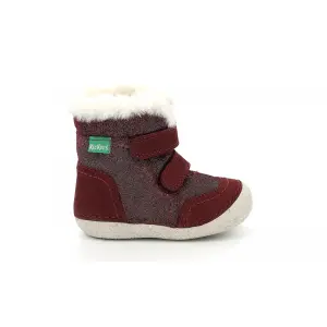 Baby girl booties Kickers Sosnowkro image-0