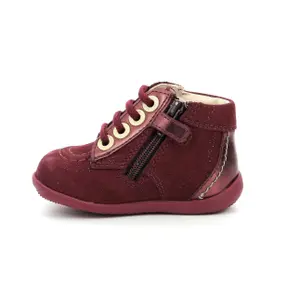 Baby girl booties Kickers Be Fizzy image-3