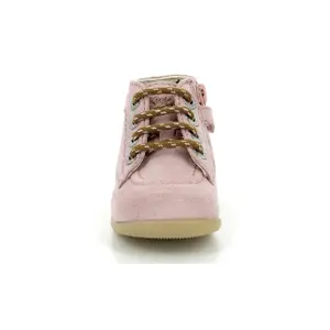 Baby girl booties Kickers Bonzip image-4