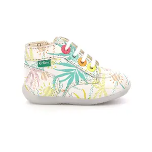 Baby girl booties Kickers Bonzip-2 image-0