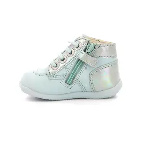 Baby girl booties Kickers Bonzip-2 image-4