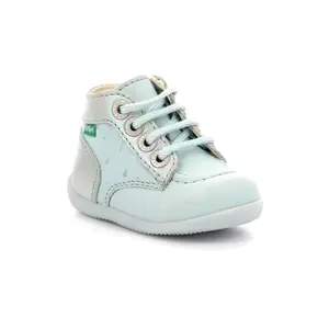 Baby girl booties Kickers Bonzip-2 image-1