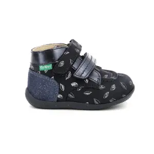 Baby girl booties Kickers Bonkro image-0