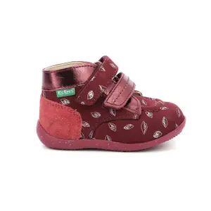 Baby girl booties Kickers Bonkro image-1