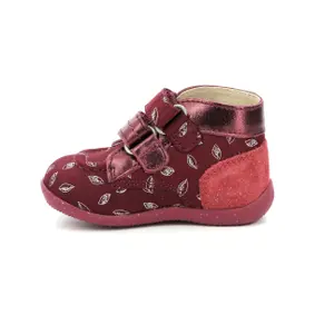 Baby girl booties Kickers Bonkro image-3