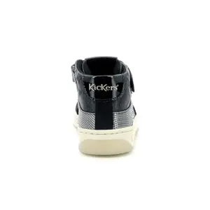 Baby girl leather sneakers Kickers Kickalien image-2