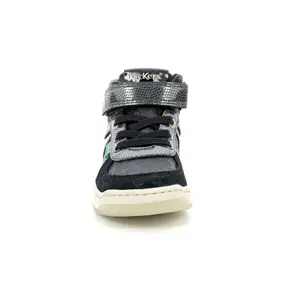 Baby girl leather sneakers Kickers Kickalien image-3