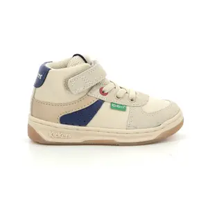Child leather sneakers Kickers Kickalien image-0