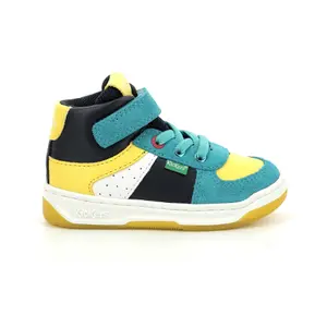 Child leather sneakers Kickers Kickalien image-1