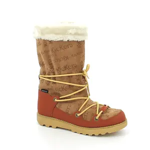 Bottes cuir femme Kickers Neosnow image-1