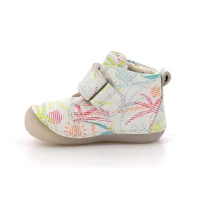 Baby girl booties Kickers Sabio image-3