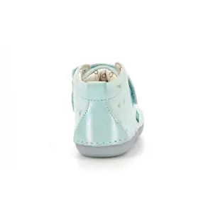 Baby girl booties Kickers Sabio Plumetis image-3