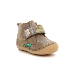 Baby girl booties Kickers Sabio image-1