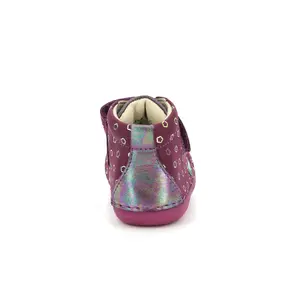 Baby girl leather boots Kickers Sabio image-2
