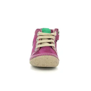 Baby boy leather boots Kickers Sonistreet image-4