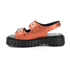 Women's wedge sandals Kickers Falk image-4