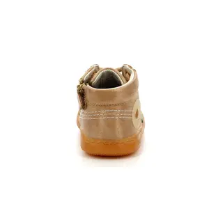 Baby leather booties Kickers Bubbly image-2