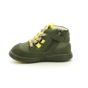 Baby leather booties Kickers Bubblo image-4