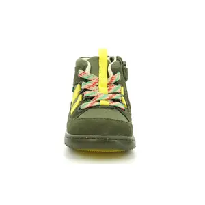 Baby leather booties Kickers Bubblo image-3