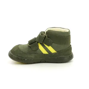 Baby boy leather boots Kickers Bubblokro image-4