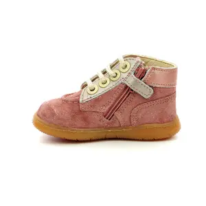 Baby girl booties Kickers Kickbonzip image-4