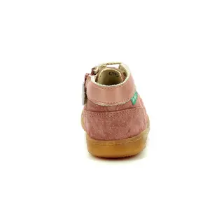 Baby girl booties Kickers Kickbonzip image-2