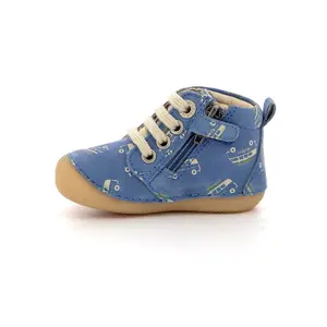 Baby boy booties Kickers Sonizip image-2