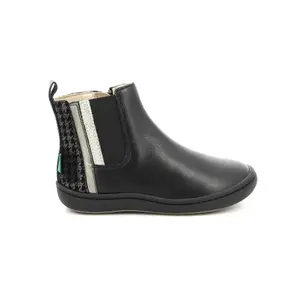 Leather boots girl Kickers Polina image-0