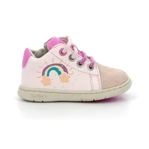 Baby girl booties Kickers Kickblace image-0