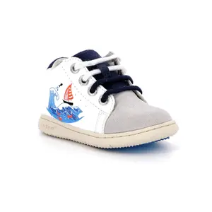 Baby boy booties Kickers Kickblace image-1