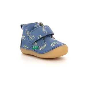 Baby boy booties Kickers Sabio image-1