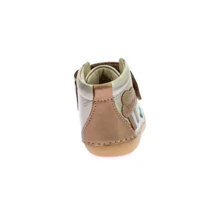 Baby girl booties Kickers Sabio image-2