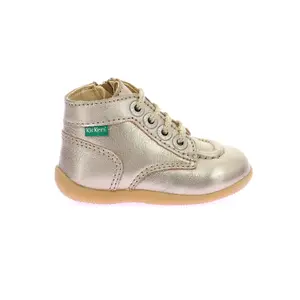 Baby girl booties Kickers Bonzip-2 image-0