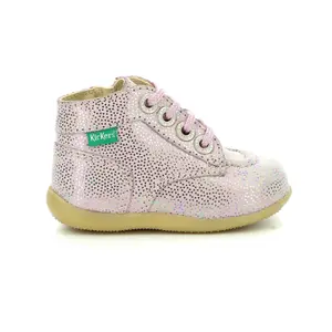 Baby girl booties Kickers Bonzip-2 image-0