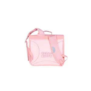 Children's double-compartment schoolbag Kid'Abord Hello Green Floral image-1