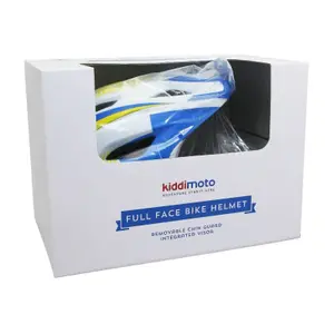 Capacete facial completo para crianças Kiddi Moto Ikon 48-52 cm image-4