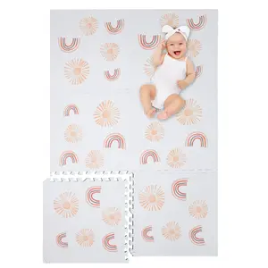 Baby puzzle play mat Kidolo Arc En Ciel image-1