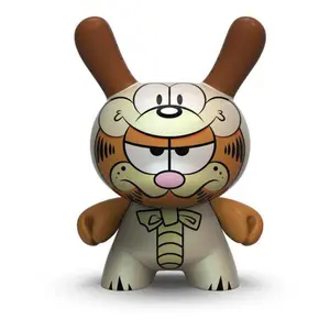 Statuette Kidrobot Garfield: El Impostor Dunny Art Figure by WuzOne image-0